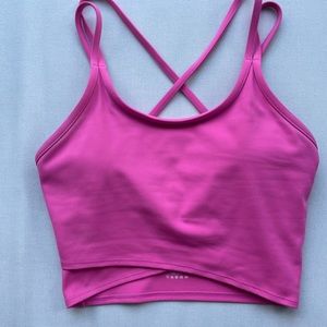 Peloton Strappy Cadence Longline Cross Front Bra